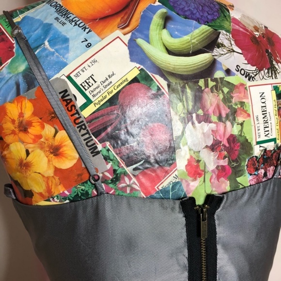 BCBGMaxAzria Embossed Cocktail Dress LBD Jacquard - Picture 4 of 6